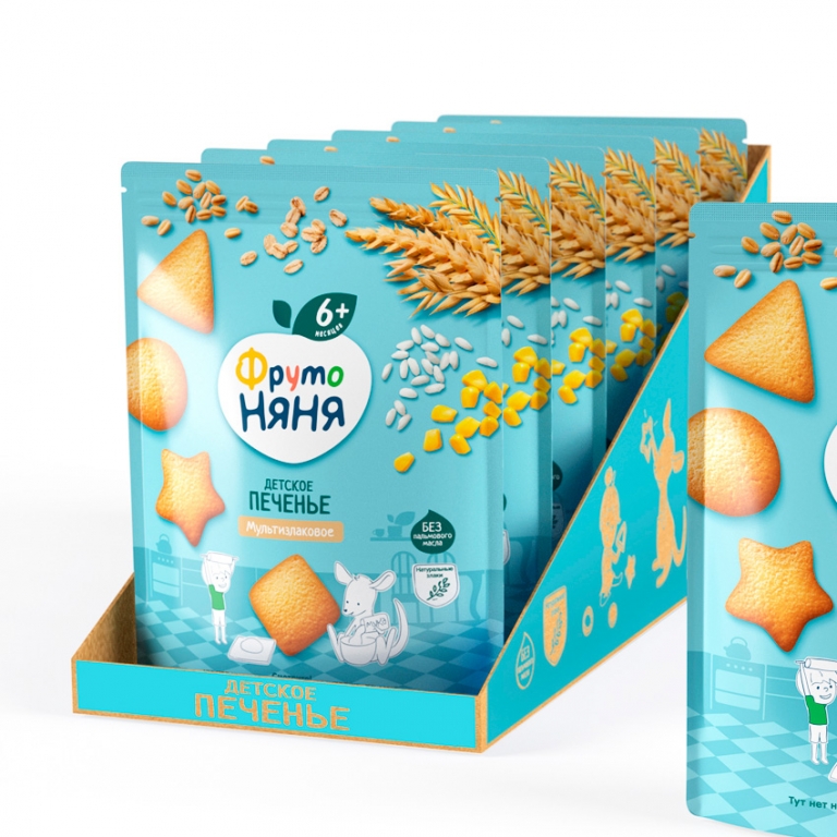 Թխվածքաբլիթ մուլտիհացահատիկային120գ