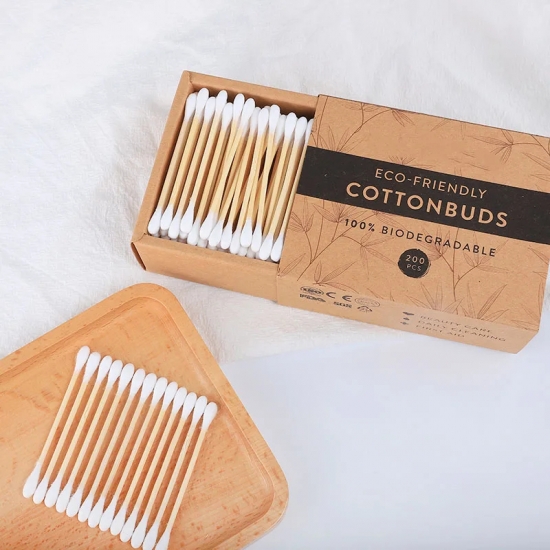 Ականջի մաքրման էկո փայտիկներ