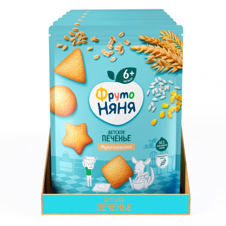 Թխվածքաբլիթ մուլտիհացահատիկային120գ